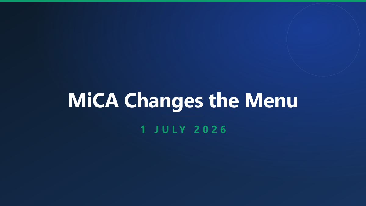 How will products change on MiCA-licensed exchanges?